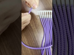 На заказ полиэстерный шнур Круглые шнуры для волосатых шнуров Гофни Шнур для волосатых шнуров