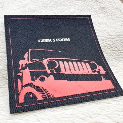 Polyester Woven Label - Custom Size, Full Color (Apparel Branding)