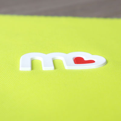 Customized High Classic Silicone Heat Transfer Label with Embossed Design and 7 Days Sample Order Lead Time